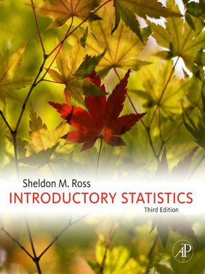 cover image of Introductory Statistics